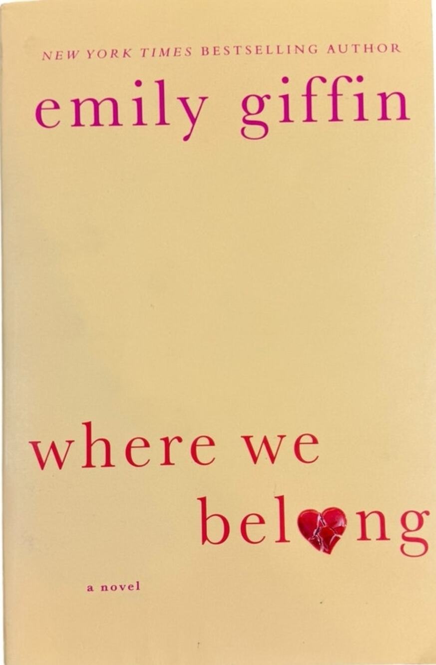 Where We Belong by Emily Giffin (Paperback)